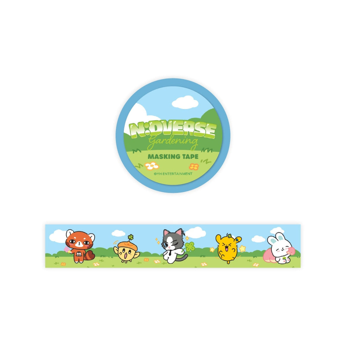 [PRE-ORDER] AND2BLE - N:DVERSE GARDENING CHARACTER POP UP OFFICIAL MD MASKING TAPE