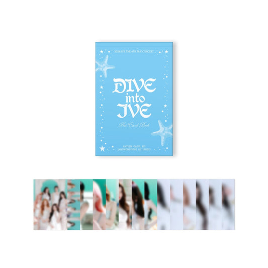 [PRE-ORDER] IVE - DIVE INTO IVE 4TH FAN CONCERT OFFICIAL MD POST CARD BOOK