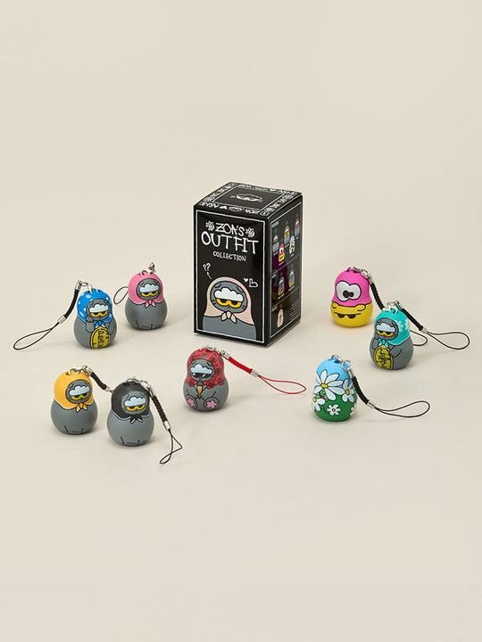 G-DRAGON - ZO&FRIENDS LUCKY SHOP OFFICIAL MD RANDOM FIGURE KEYRING