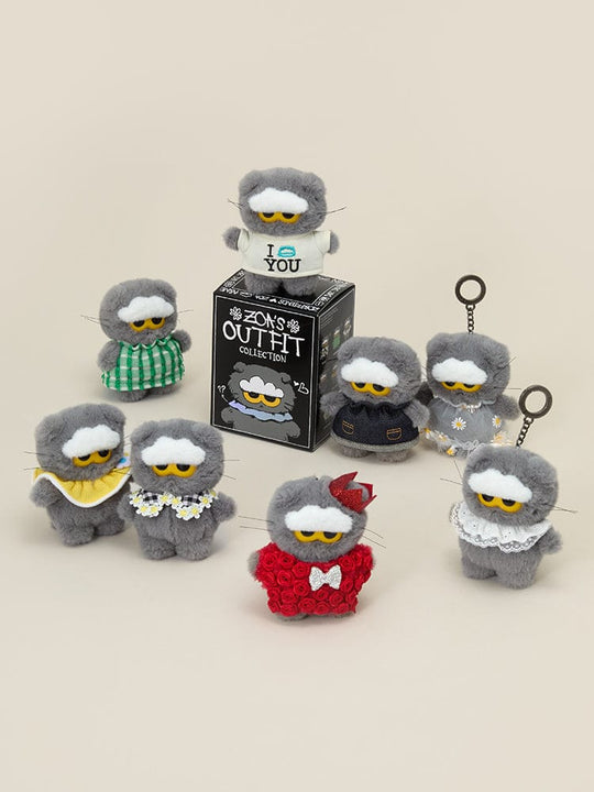 G-DRAGON - ZO&FRIENDS LUCKY SHOP OFFICIAL MD ZOA RANDOM PLUSH KEYRING