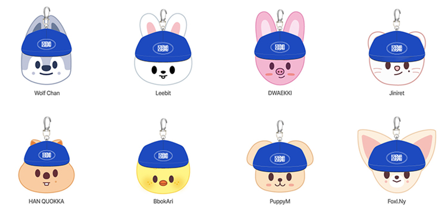 [PRE-ORDER] STRAY KIDS - KARMA POP UP STORE OFFICIAL MD SKZOO CEREMONY BALLCAP PLUSH