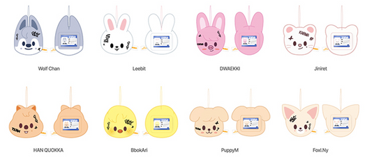 [PRE-ORDER] STRAY KIDS - KARMA POP UP STORE OFFICIAL MD SKZOO NAME TAG (KARMA VER)