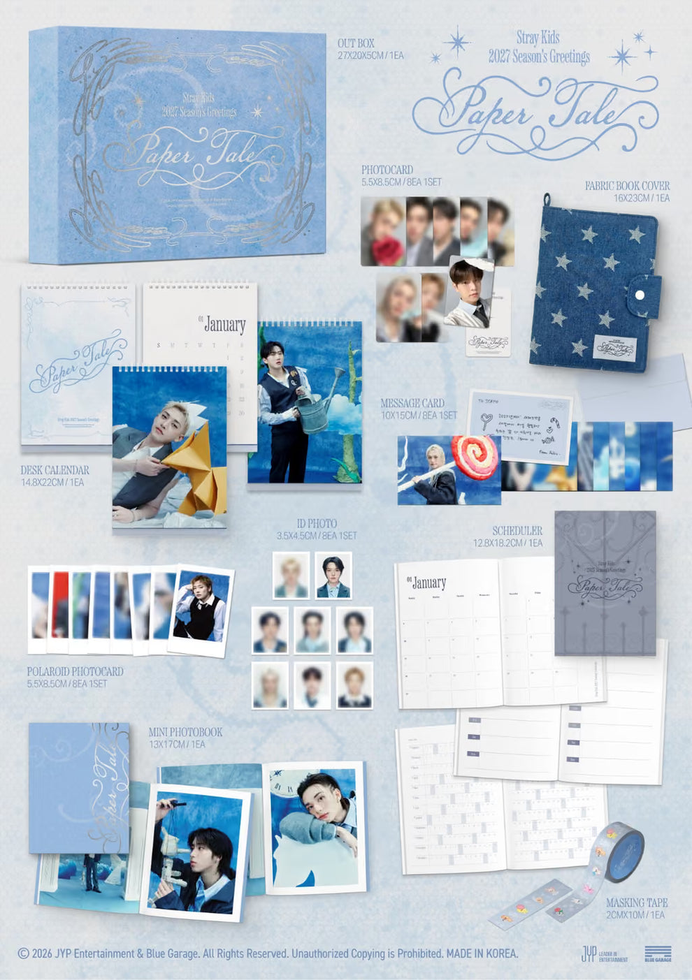 [PRE-ORDER] STRAY KIDS 2027 SEASON’S GREETINGS [PAPER TALE]