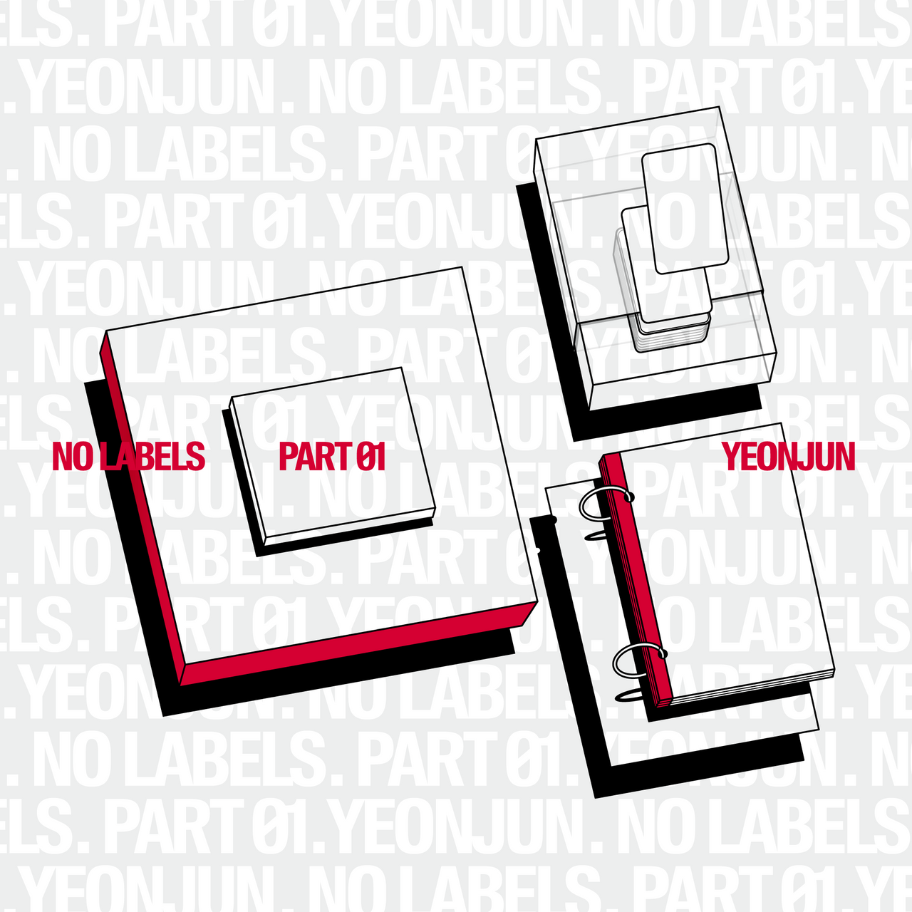 [PRE-ORDER] (ALADIN POB) TXT YEONJUN - NO LABELS: PART 01 ALBUM STANDARD