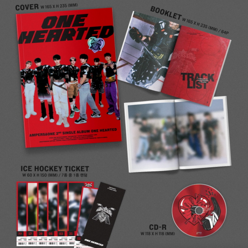 AMPERS&ONE - 2ND SINGLE ALBUM [ONE HEARTED]