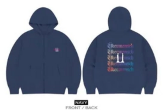 GD G-Dragon Ubermensch in USA Exclusive Zip-Up Hoodie Sweatshirt