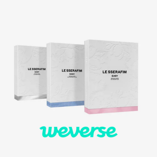 [PRE-ORDER] [WEVERSE POB] LE SSERAFIM - 3rd Mini Album EASY