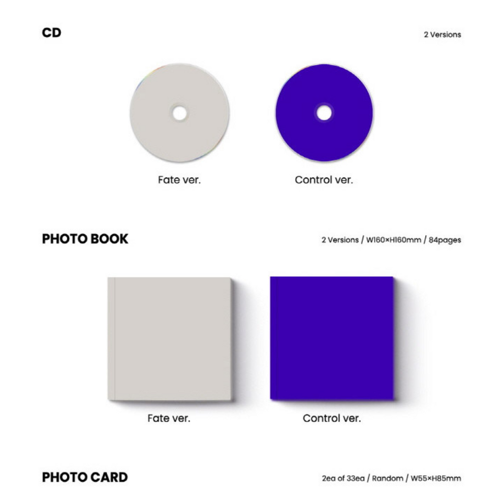 VICTON - CHAOS (7TH MINI ALBUM) (2 VERSIONS)