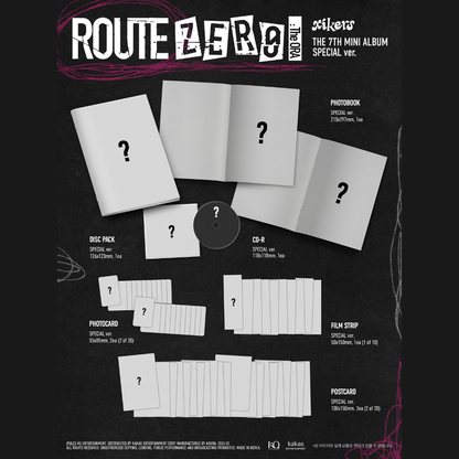 [PRE-ORDER] XIKERS - 7TH MINI ALBUM [ROUTE ZERO : THE ORA] (SPECIAL VER.)