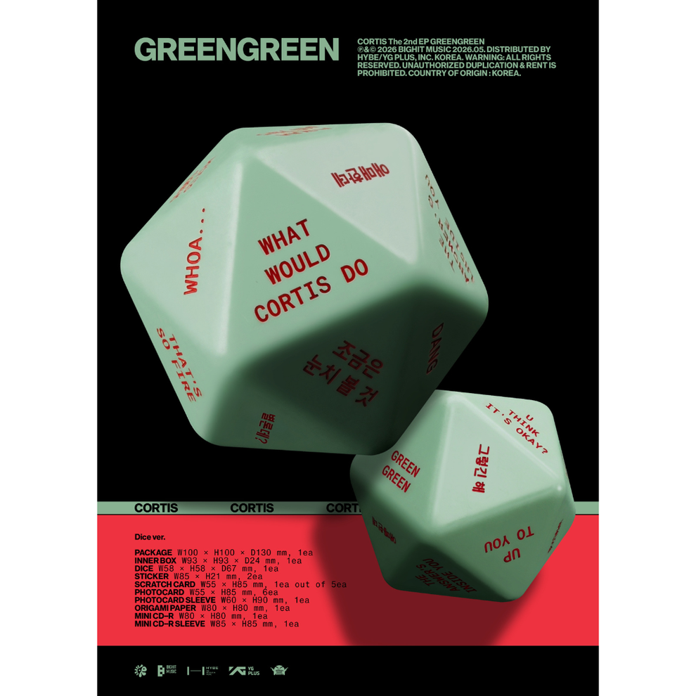 CORTIS - THE 2ND EP [GREENGREEN] (DICE VER.)