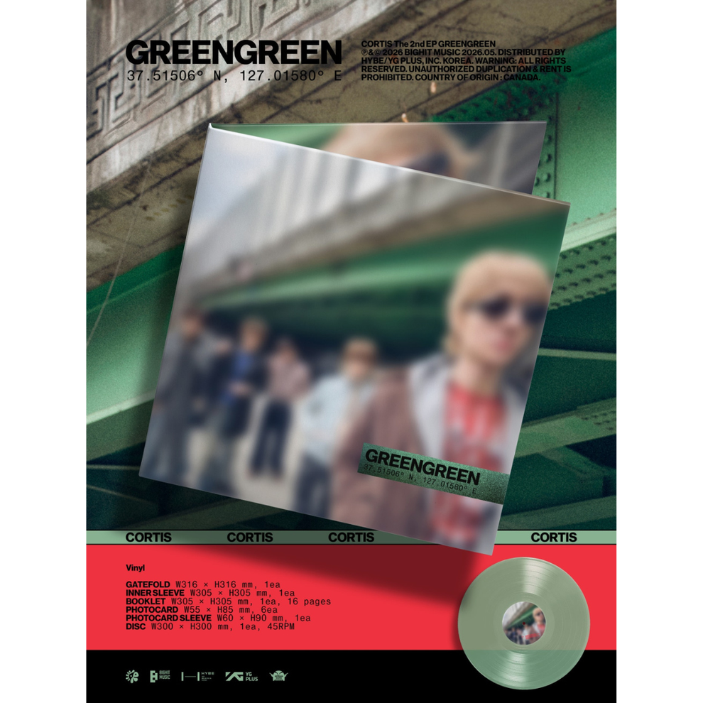 CORTIS - THE 2ND EP [GREENGREEN] (VINYL)