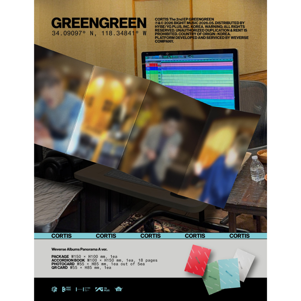 CORTIS - THE 2ND EP [GREENGREEN] (WEVERSE ALBUMS VER.) (4 VERSIONS)