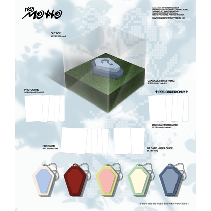 ITZY - [MOTTO] CAKE CLICKER KEYRING VER.