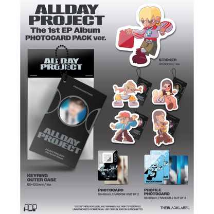 ALLDAY PROJECT - THE 1ST EP ALBUM [ALLDAY PROJECT] PHOTOCARD PACK VER.