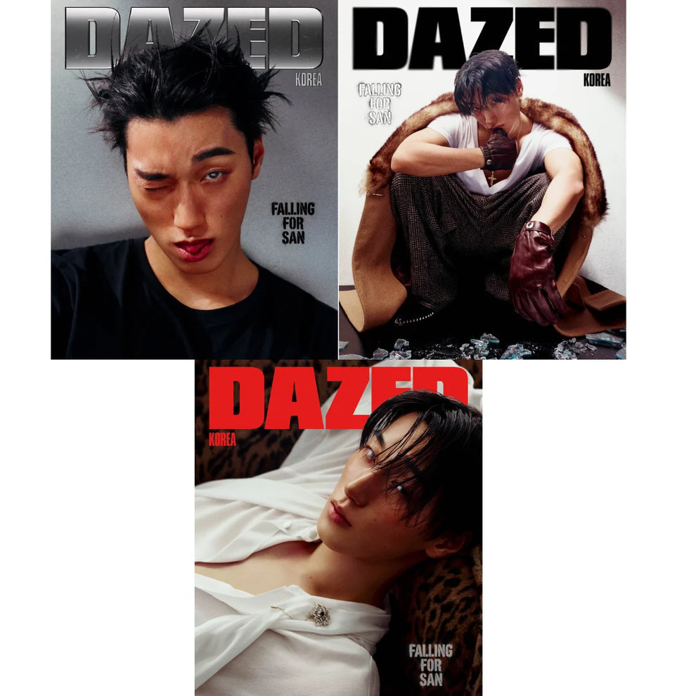 [PRE-ORDER] DAZED 2026 FALLING FOR SAN (COVER : ATEEZ SAN) (3 VERSIONS)
