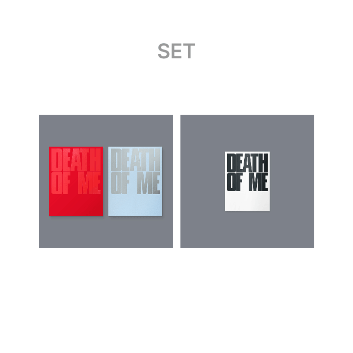 [PRE-ORDER] (WEVERSE POB) EVAN - DEATH OF ME (STANDARD SET + WEVERSE ALBUMS VER)