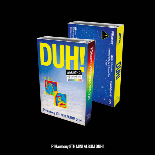 [PRE-ORDER]P1HARMONY - 8TH MINI ALBUM [DUH!] NEMO ALBUM VER.