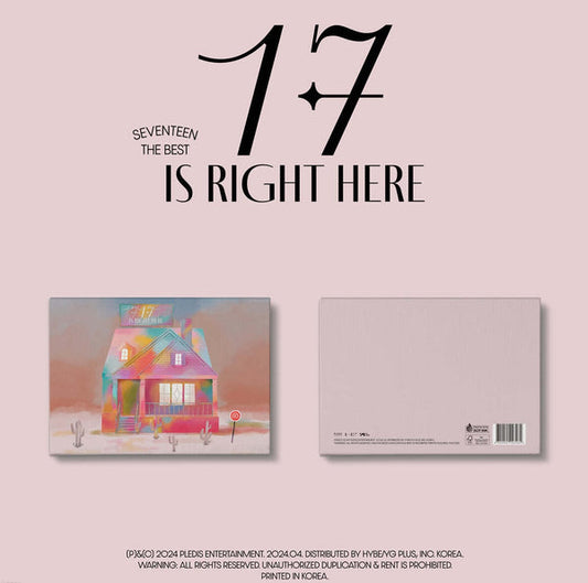 [PRE-ORDER] SEVENTEEN – BEST ALBUM [17 IS RIGHT HERE] (Deluxe Ver.)