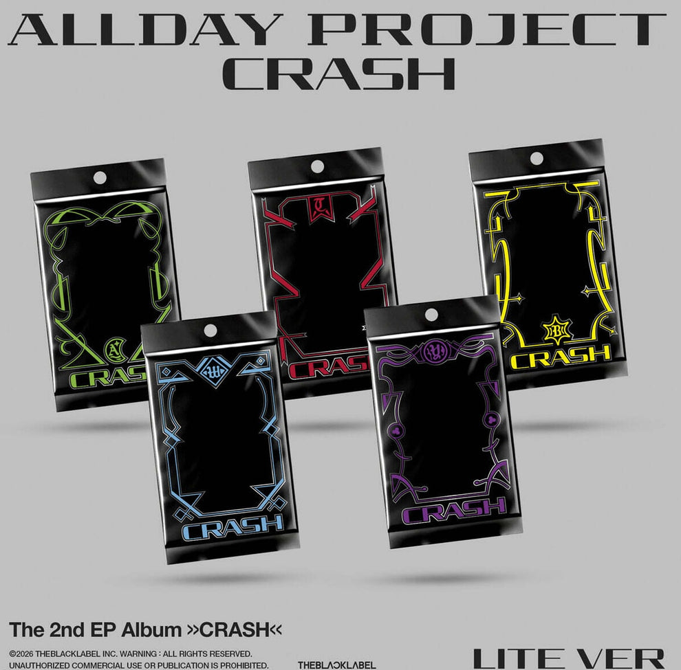 [PRE-ORDER] ALLDAY PROJECT - THE 2ND EP ALBUM [CRASH] LITE VER. (5 VERSIONS) RANDOM