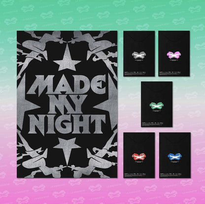 [PRE-ORDER] LE SSERAFIM - 2ND SINGLE ALBUM [MADE MY NIGHT] COMPACT VER. (5 VERSIONS) RANDOM