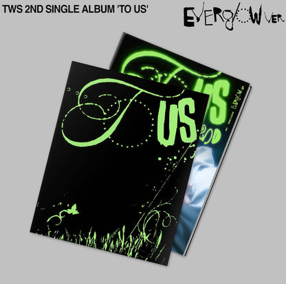 [PRE-ORDER] TWS - 2ND SINGLE ALBUM [TO US] EVERGLOW VER. (6 VERSIONS) RANDOM