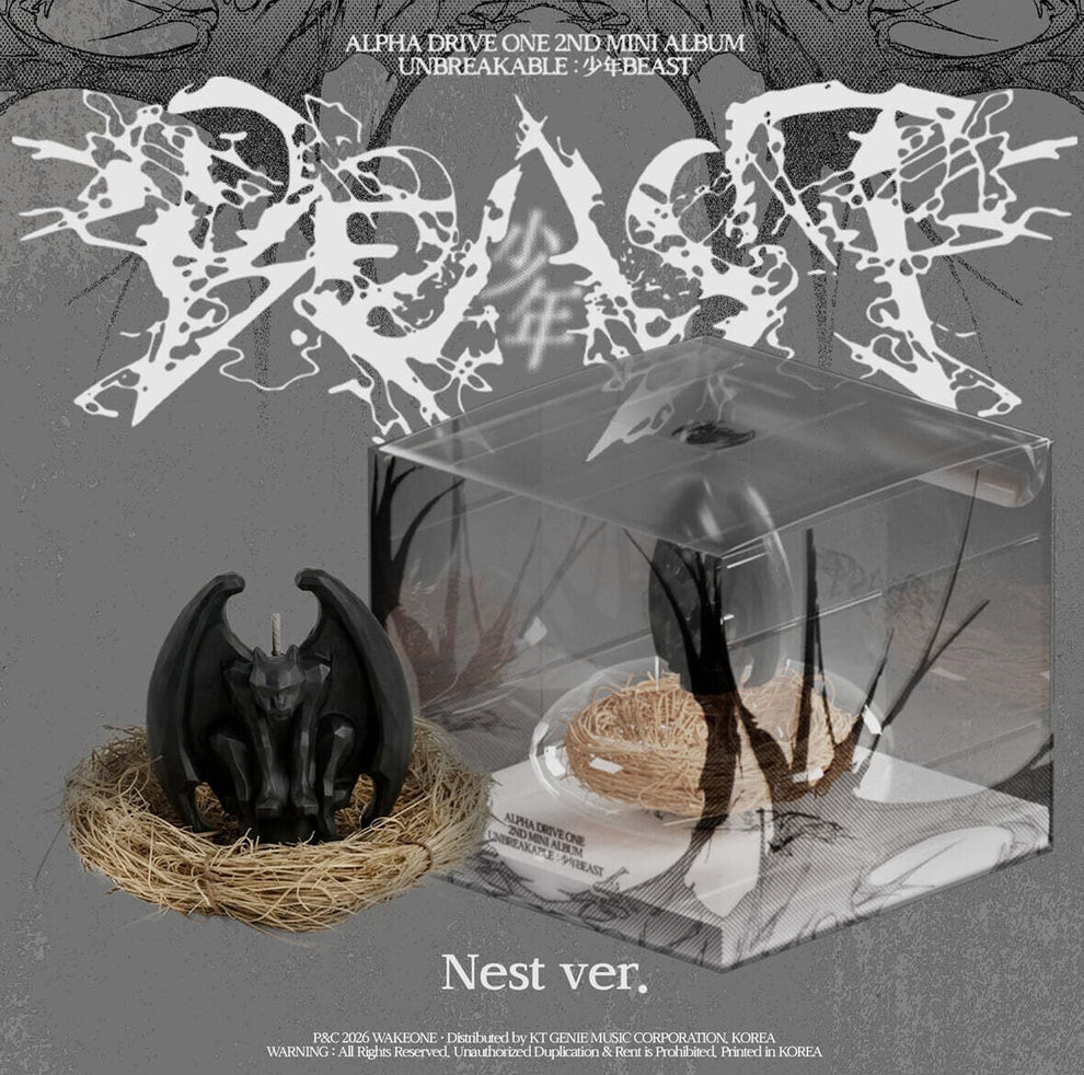 ALPHA DRIVE ONE - 2ND MINI ALBUM [UNBREAKABLE : 少年BEAST] NEST VER.