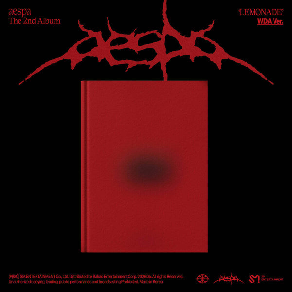 [PRE-ORDER] AESPA - 2ND ALBUM [LEMONADE] (WDA VER.)