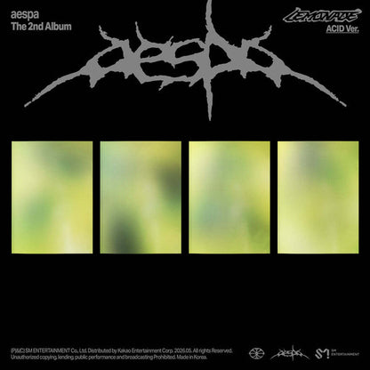 [PRE-ORDER] AESPA - 2ND ALBUM [LEMONADE] (ACID VER.) (4 VERSIONS) RANDOM