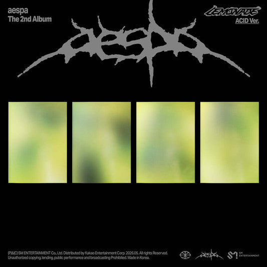 [PRE-ORDER] AESPA - 2ND ALBUM [LEMONADE] (ACID VER.) (4 VERSIONS) RANDOM