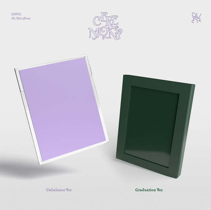 [PRE-ORDER] QWER - 4TH MINI ABLUM [CEREMONY] (2 VERSIONS) RANDOM