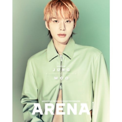 [PRE-ORDER] Arena Homme B type : Jan.2024 Cover : NCT JUNGWOO