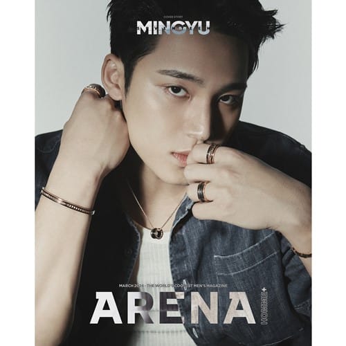 [PRE-ORDER] Arena Homme C type : Mar.2024 Cover : SEVENTEEN MINGYU