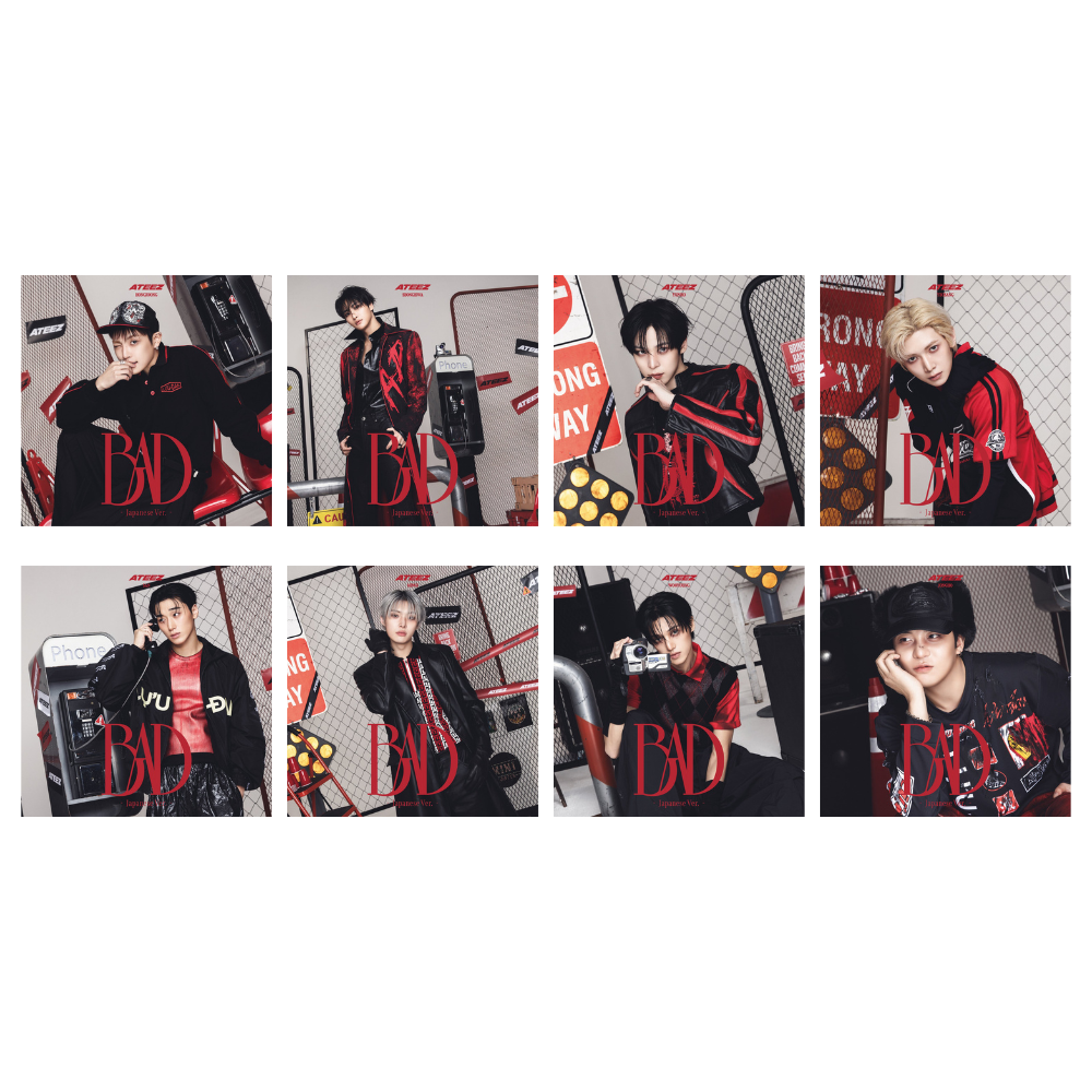 ATEEZ - BAD [5th JP Single Album - Member Solo Edition]