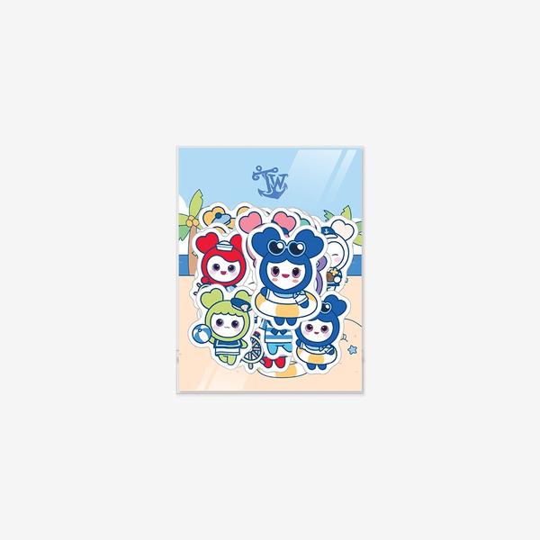 [PRE-ORDER] LOVELY REMOVABLE STICKER PACK  - 2026 TWICE THIS IS FOR WORLD TOUR FINALE in SEOUL