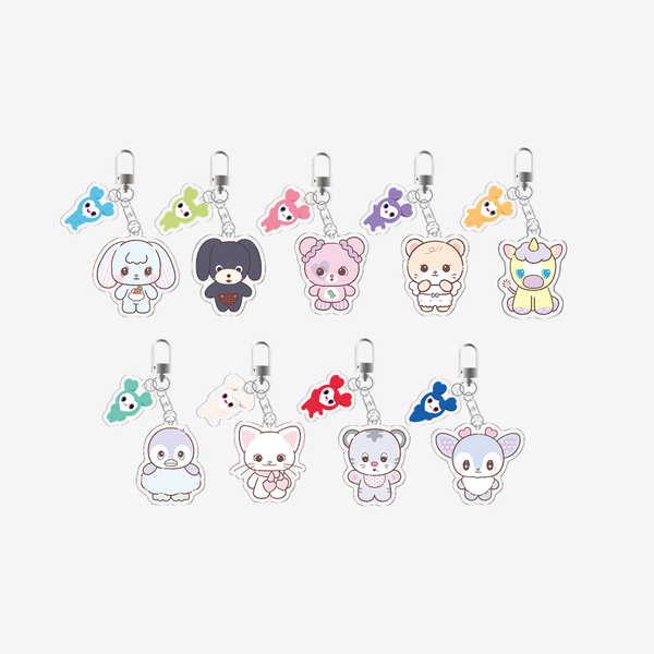 [PRE_ORDER] TDOONGZ SECRET ACRYLIC KEYRING - TWICE THE THRILL