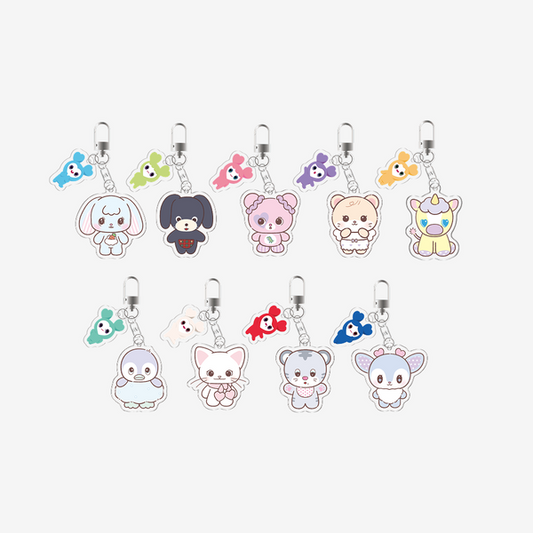 [PRE_ORDER] TDOONGZ SECRET ACRYLIC KEYRING - TWICE THE THRILL