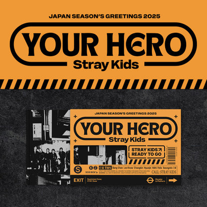 Stray Kids JAPAN SEASON’S GREETINGS 2025 “Your Hero”