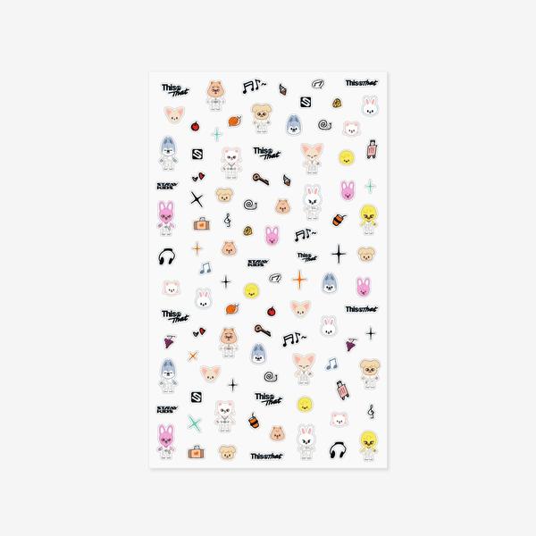 [PRE-ORDER] SKZOO MICRO STICKER - THIS & THAT