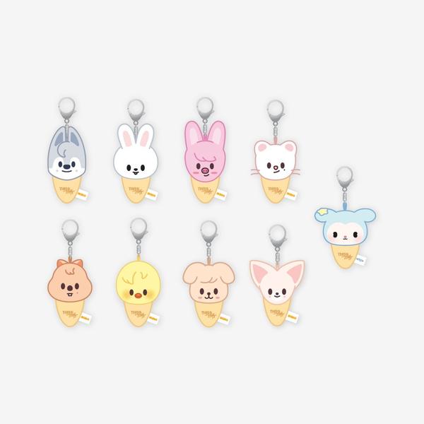 [PRE-ORDER] PLUSH KEYRING ICECREAM Ver. - THIS & THAT