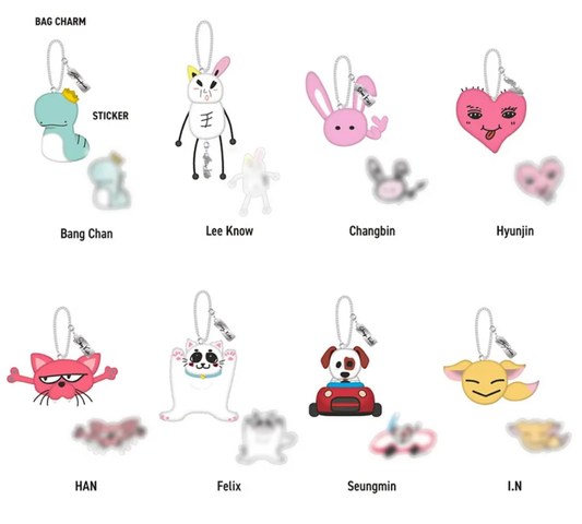 STRAY KIDS - 2025 JAPAN POP-UP STORE OFFICIAL MD BAG CHARM