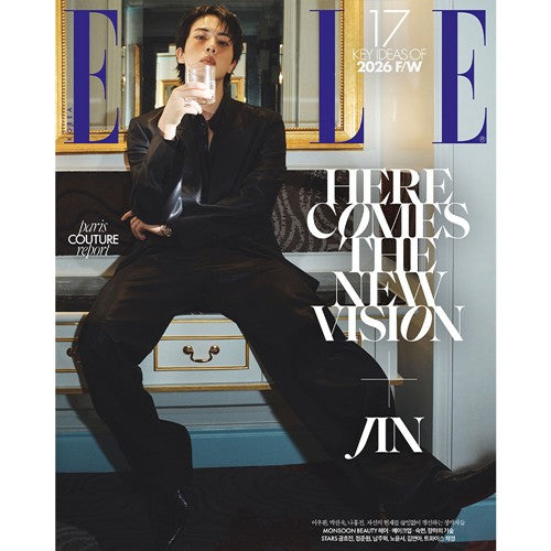 [PRE-ORDER] BTS JIN - ELLE MAGAZINE 2026 AUGUST ISSUE