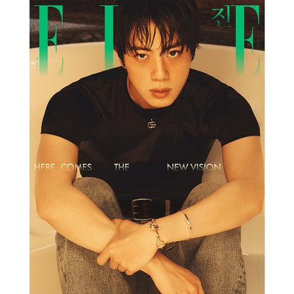 [PRE-ORDER] BTS JIN - ELLE MAGAZINE 2026 AUGUST ISSUE
