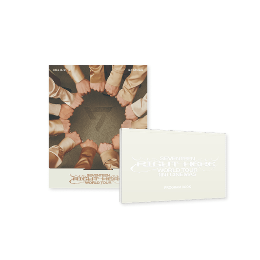 [PRE-ORDER] (WEVERSE POB) SEVENTEEN WORLD TOUR [RIGHT HERE] DC + PROGRAM BOOK SET