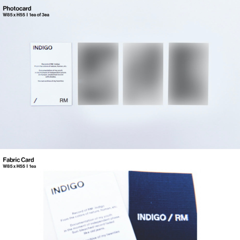RM (BTS) - INDIGO [BOOK EDITION]