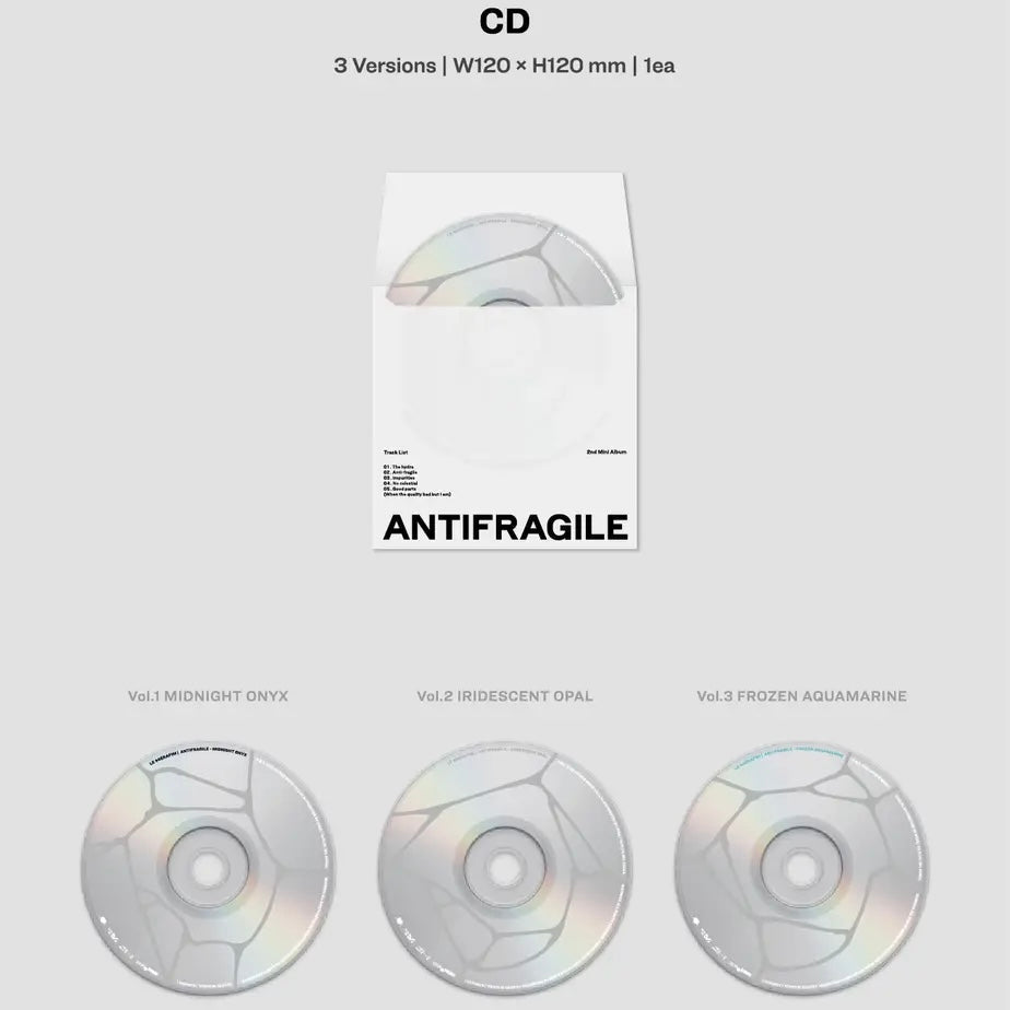 LE SSERAFIM – 2nd Mini album [ANTIFRAGILE]