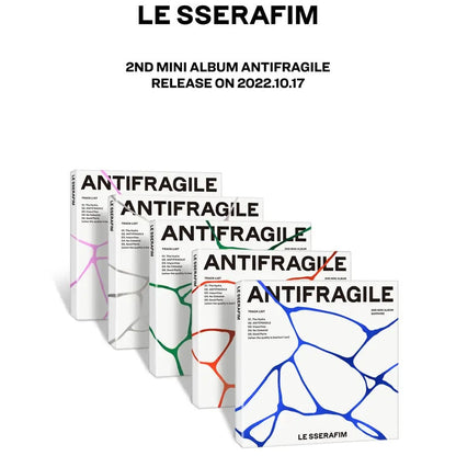 LE SSERAFIM - 2nd Mini Album ANTIFRAGILE (COMPACT Ver.)