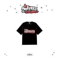 [PRE-ORDER] ATEEZ X ANITEEZ ANITEEZ IN THE CALLING MD 12. BLACK T-SHIRTS
