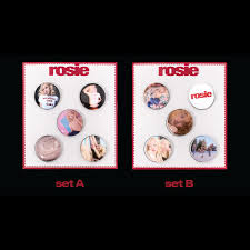 [PRE-ORDER] ROSÉ ROSIE 11 PIN BUTTON SET