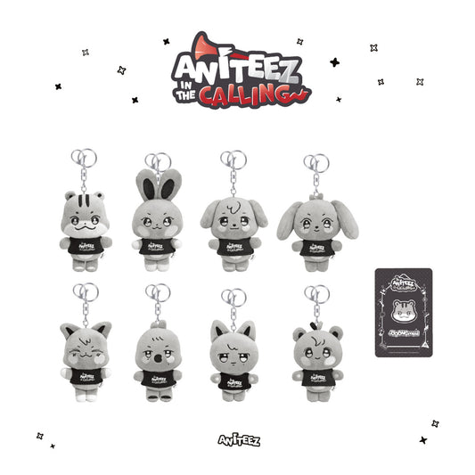 [PRE-ORDER] ATEEZ X ANITEEZ ANITEEZ IN THE CALLING MD 01. THE CALLING ANITEEZ PLUSH KEYRING