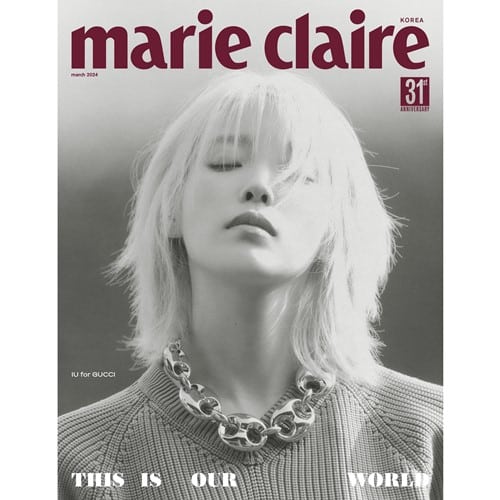 [PRE-ORDER] Marie Claire 2024.Mar D type Cover : IU